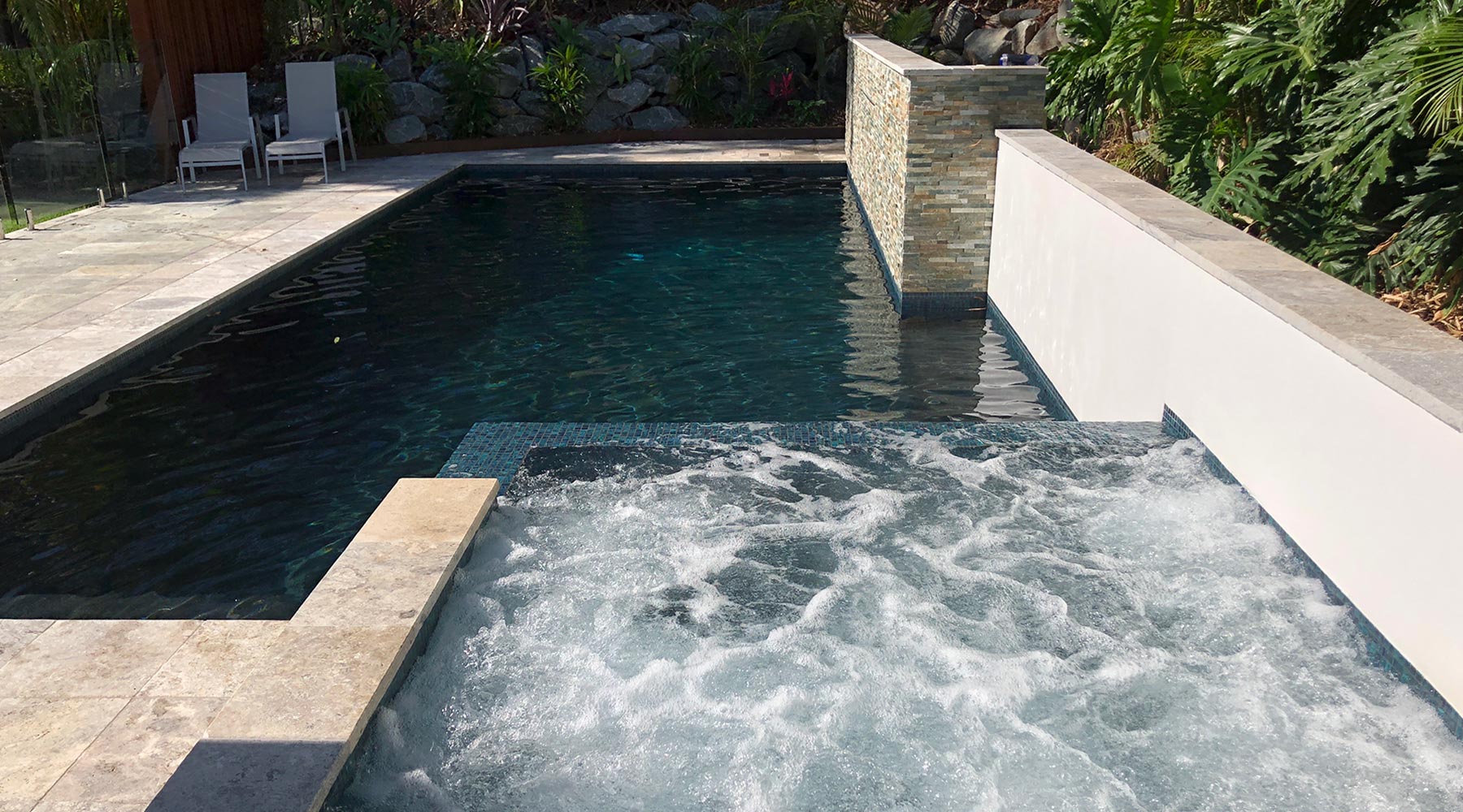 Concrete pool